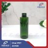 ﻿Chai PET xanh la dam dang tru 100ml 24mm 22g